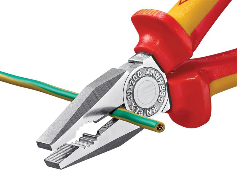 Knipex VDE Combination Pliers 200mm KPX0306200