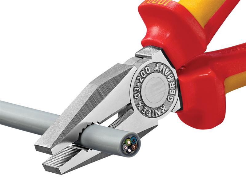Knipex VDE Combination Pliers 200mm KPX0306200