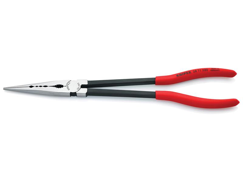 Knipex Long Reach Straight Needle Nose Pliers 280mm KPX2871280
