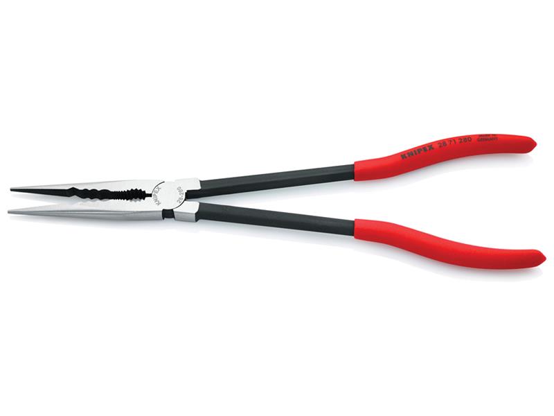 Knipex Long Reach Straight Needle Nose Pliers 280mm KPX2871280
