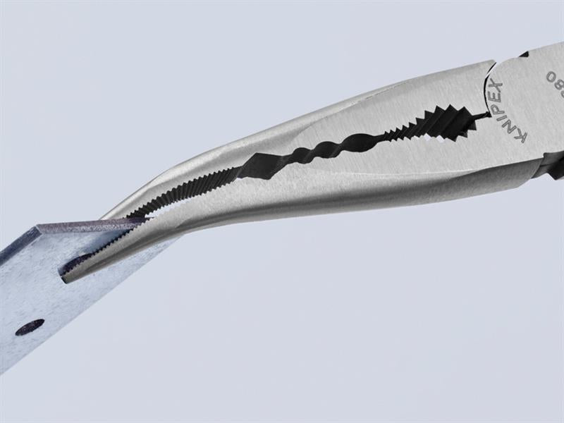 Knipex Long Reach Bent Needle Nose Pliers 280mm KPX2881280
