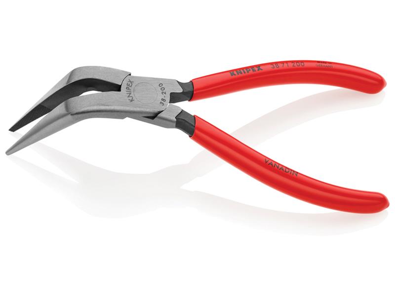 Knipex Mechanic's Bent Nose Pliers 200mm KPX3871200