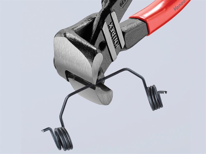 Knipex Bolt End Cutting 85° Nipper PVC Grip 200mm (8in) KPX6101200