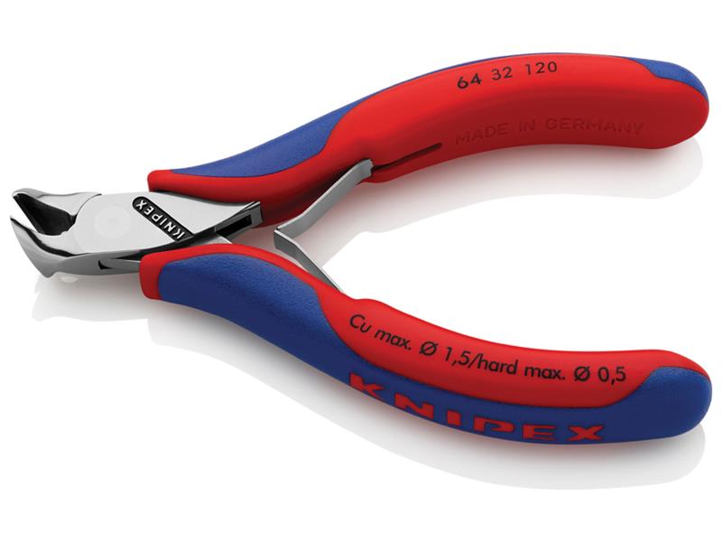 Knipex Electronics Oblique End Cutting Nippers 120mm KPX6432120