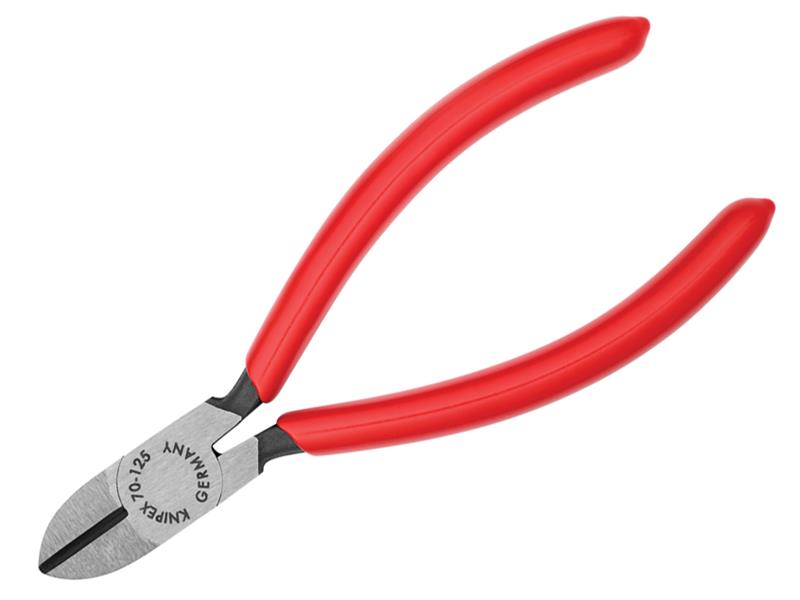 Knipex Diagonal Cutters PVC Grip 125mm KPX7001125