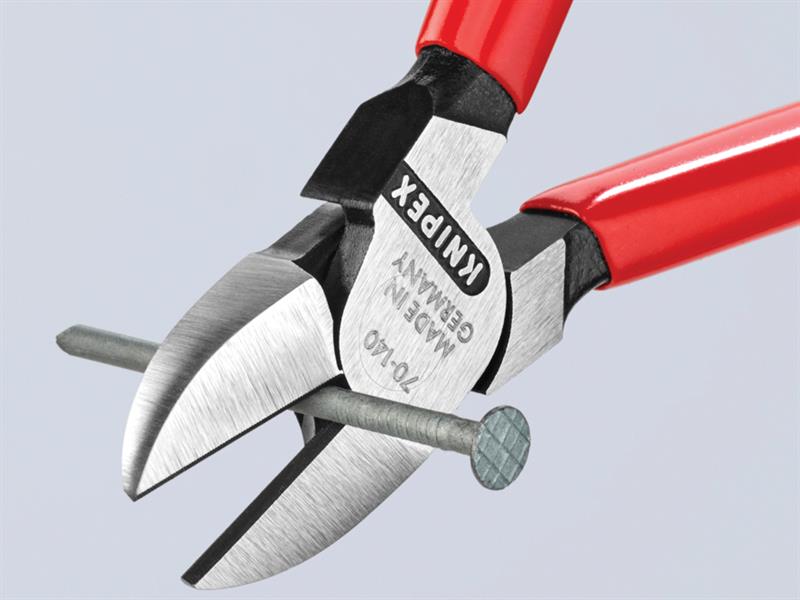 Knipex Diagonal Cutters PVC Grip 140mm KPX7001140