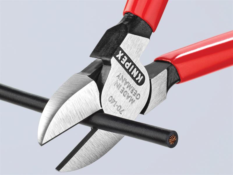 Knipex Diagonal Cutters PVC Grip 140mm KPX7001140