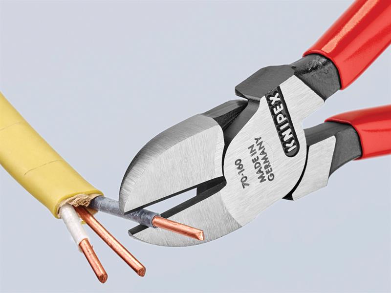 Knipex Diagonal Cutters PVC Grip 160mm KPX7001160