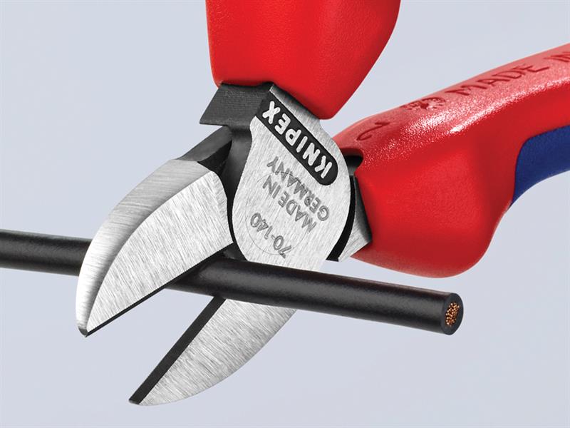 Knipex Diagonal Cutters Multi-Component Grip 140mm KPX7002140