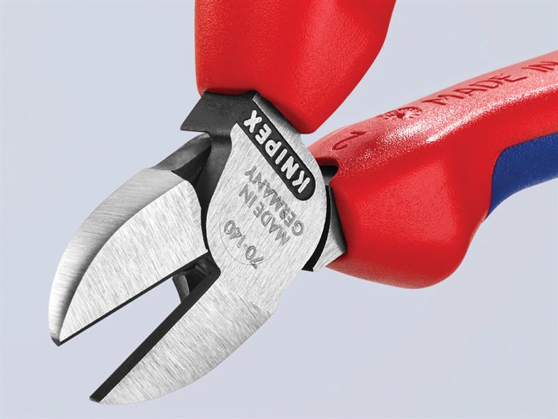 Knipex Diagonal Cutters Multi-Component Grip 140mm KPX7002140