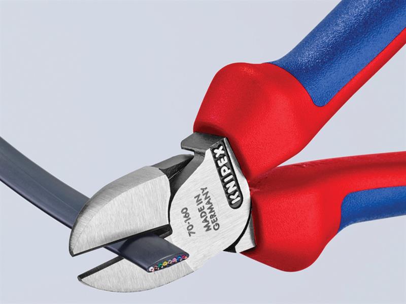 Knipex Diagonal Cutters Multi-Component Grip 160mm KPX7002160