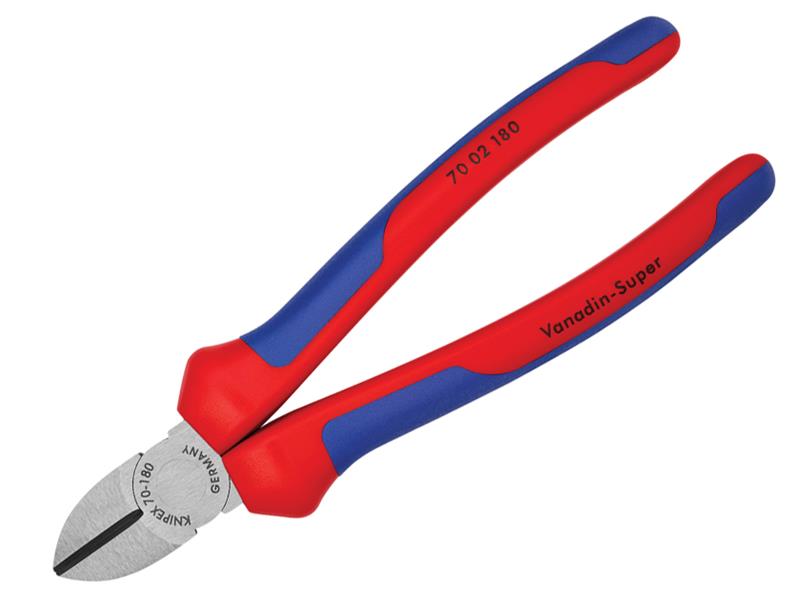 Knipex Diagonal Cutters Multi-Component Grip 180mm KPX7002180