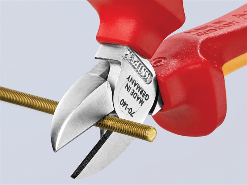 Knipex VDE Diagonal Cutter 140mm KPX7006140