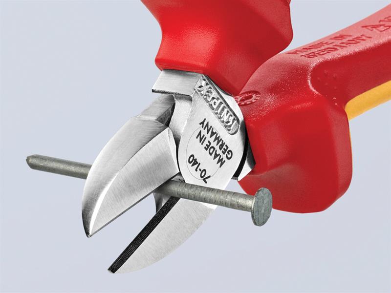 Knipex VDE Diagonal Cutter 140mm KPX7006140