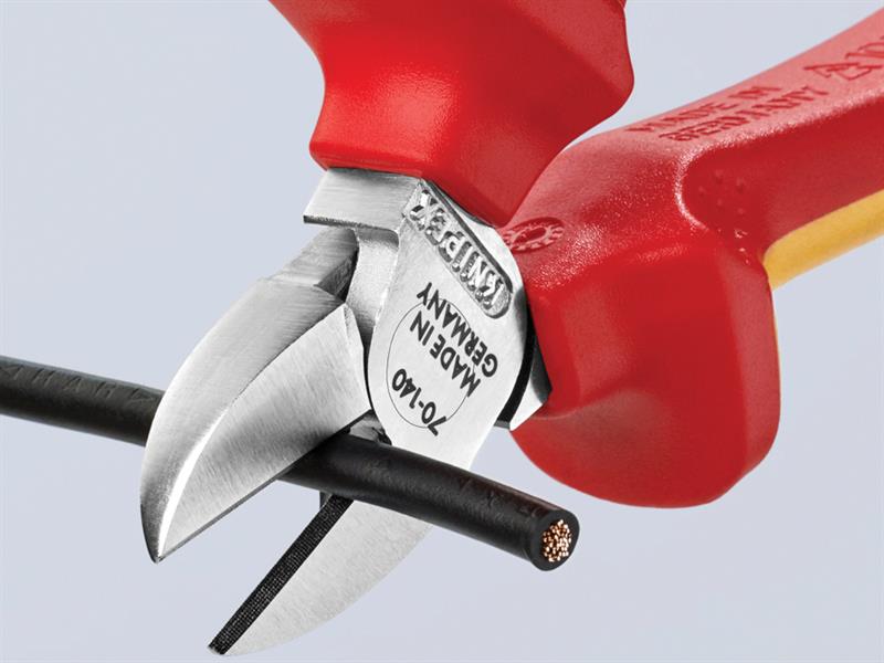 Knipex VDE Diagonal Cutter 140mm KPX7006140