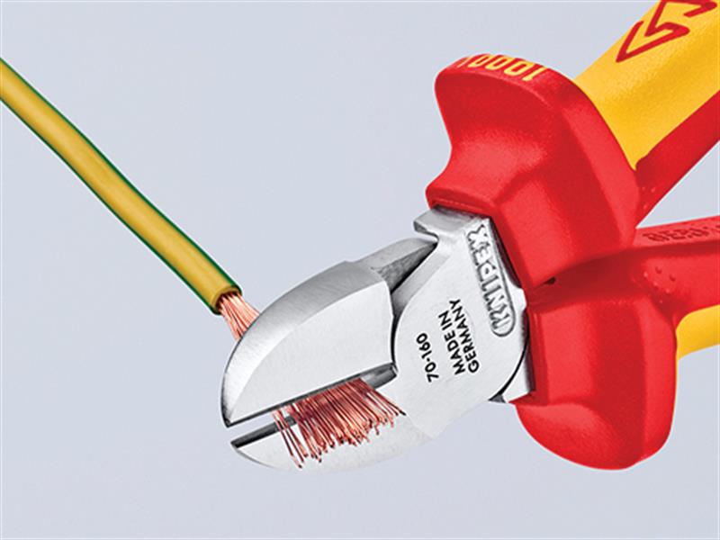 Knipex VDE Diagonal Cutter 160mm KPX7006160