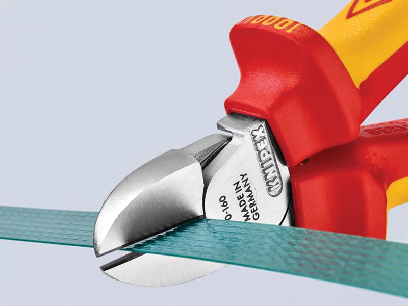 Knipex VDE Diagonal Cutter 160mm KPX7006160