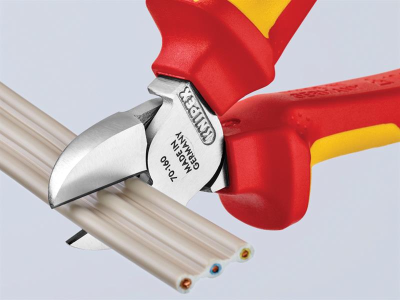 Knipex VDE Diagonal Cutter 160mm KPX7006160