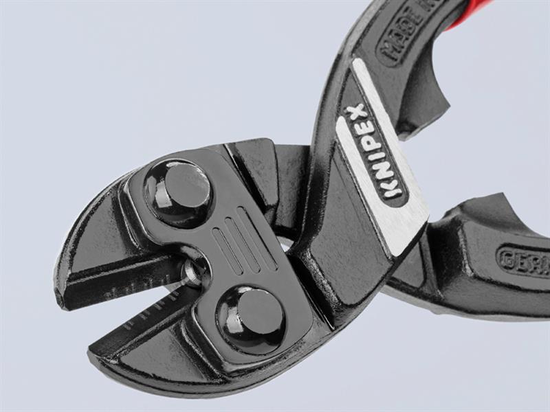 Knipex Compact Bolt Cutters PVC Grip 200mm CoBolt KPX7101200