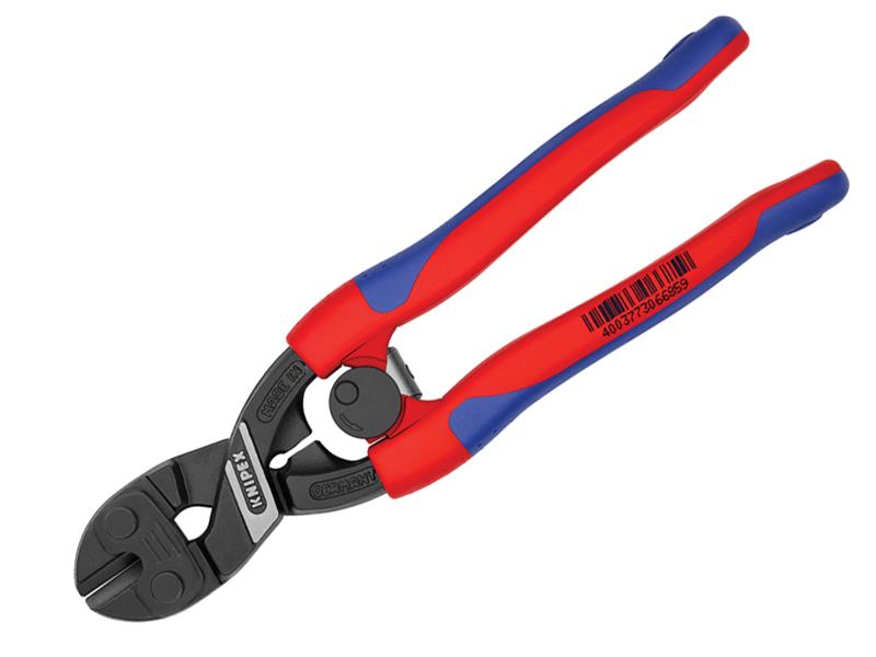 Knipex Bolt Cutters Multi Component Grip Return Spring 200mm 8in 71 12 200