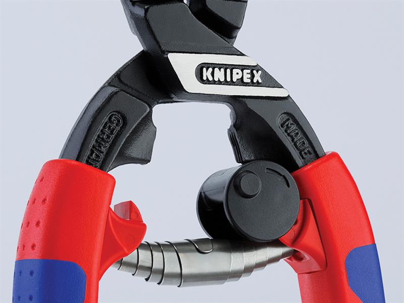Knipex Bolt Cutters Multi Component Grip Return Spring 200mm 8in 71 12 200