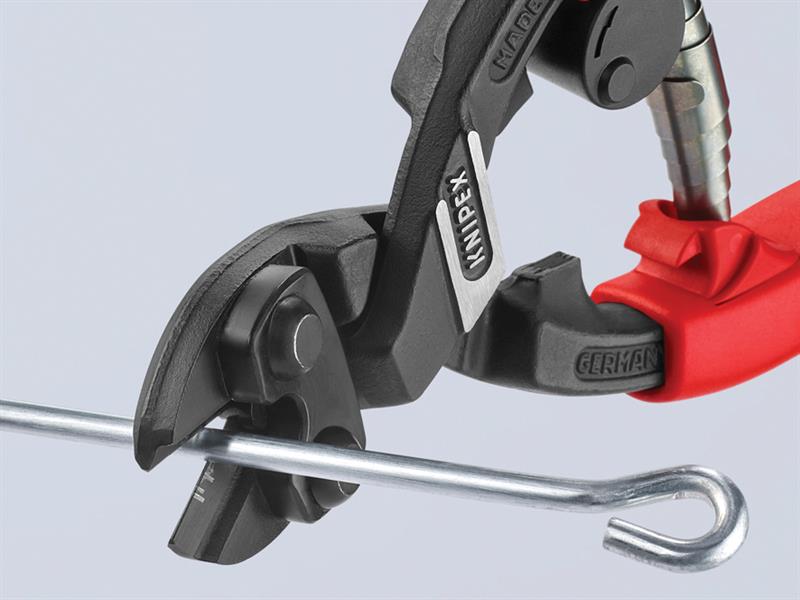 Knipex Compact Bolt Cutters 20° Head Multi Component Grip 200mm 7122200