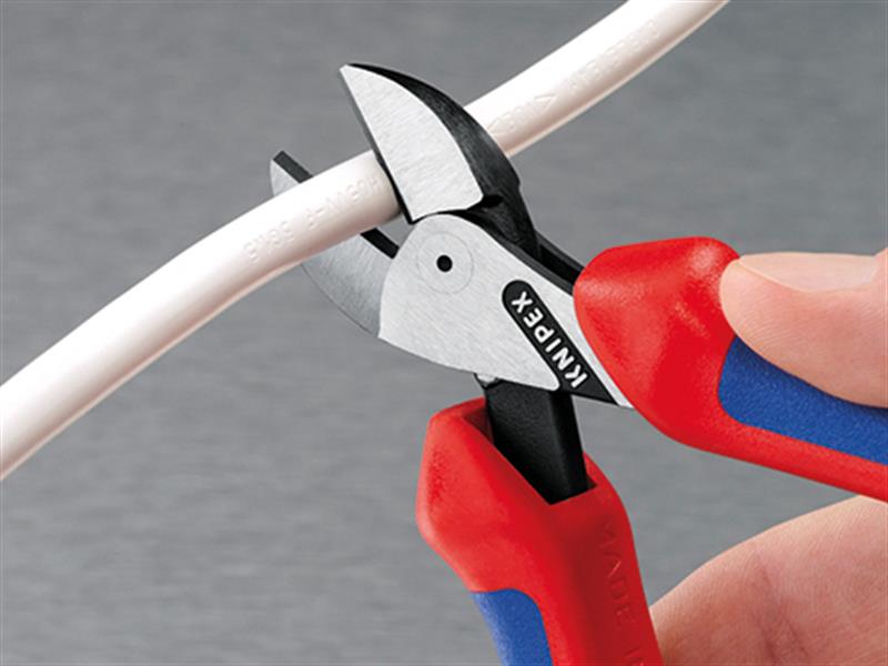 Knipex X-Cut® Compact Diagonal Cutter Multi-Component Grip 160mm KPX7302160
