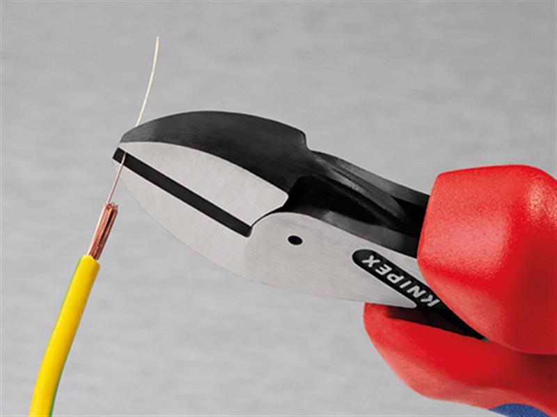 Knipex X-Cut® Compact Diagonal Cutter Multi-Component Grip 160mm KPX7302160