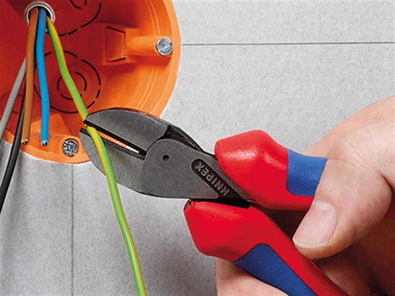 Knipex X-Cut® Compact Diagonal Cutter Multi-Component Grip 160mm KPX7302160