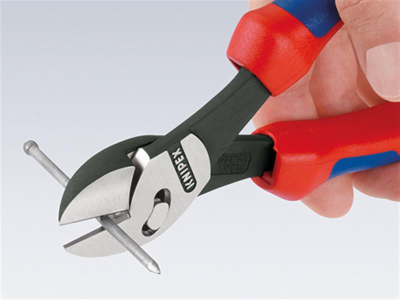 Knipex TwinForce® Diagonal Cutters Multi-Component Grip 180mm KPX7372180