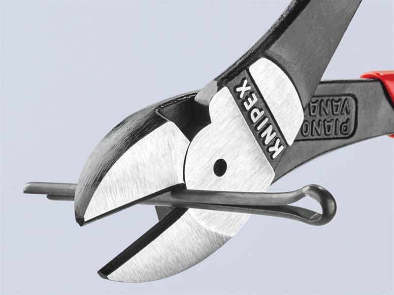 Knipex High Leverage Diagonal Cutters PVC Grip 250mm KPX7401250