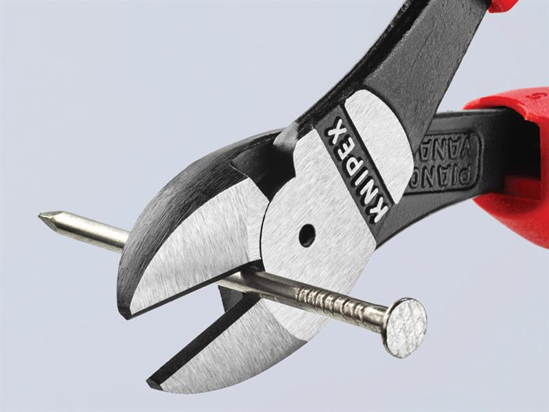 Knipex High Leverage Diagonal Cutters Multi-Component Grip 160mm KPX7402160