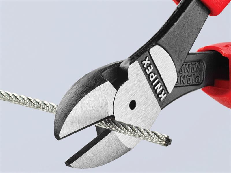 Knipex High Leverage Diagonal Cutters Multi-Component Grip 160mm KPX7402160
