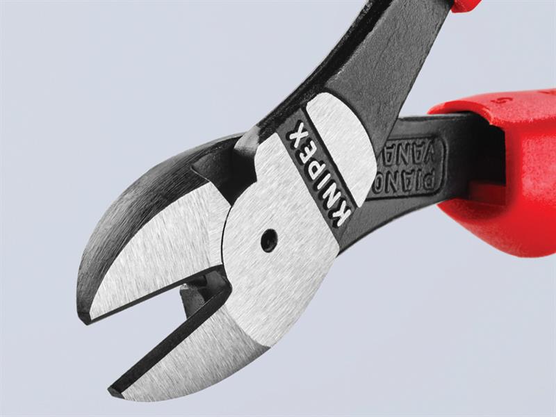 Knipex High Leverage Diagonal Cutters Multi-Component Grip 160mm KPX7402160