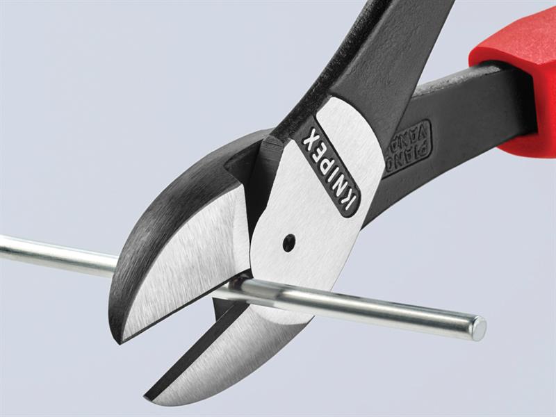 Knipex High Leverage Diagonal Cutters Multi-Component Grip 250mm KPX7402250