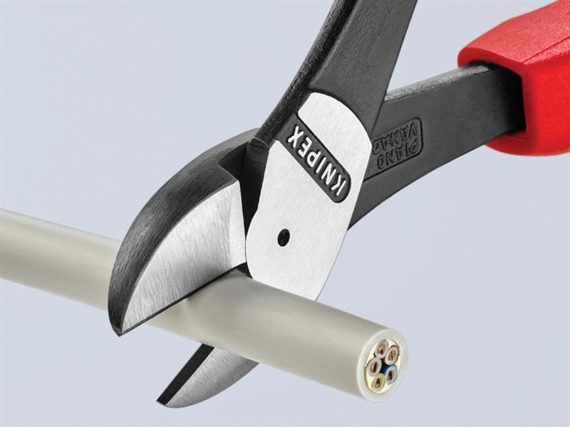 Knipex High Leverage Diagonal Cutters Multi-Component Grip 250mm KPX7402250