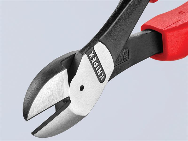 Knipex High Leverage Diagonal Cutters Multi-Component Grip 250mm KPX7402250