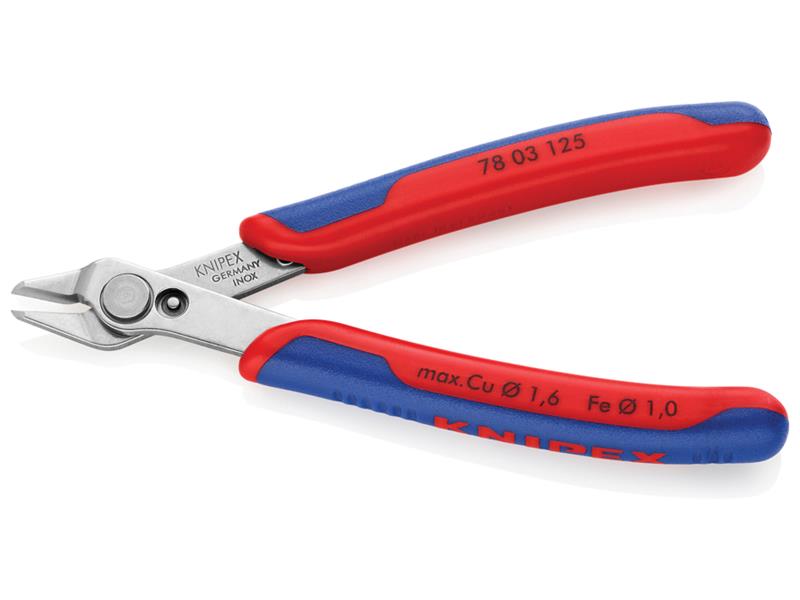 Knipex Electronic Super Knips® Multi-Component Grip 125mm KPX7803125