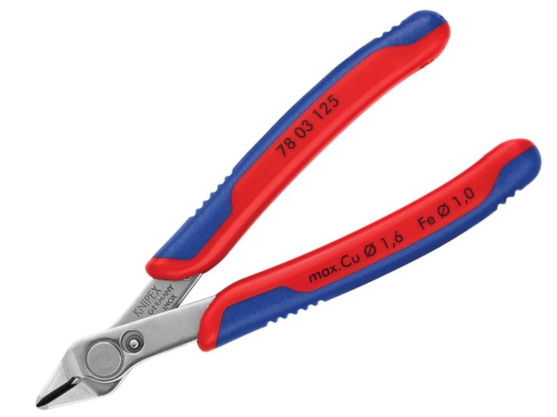 Knipex Electronic Super Knips® Multi-Component Grip 125mm KPX7803125