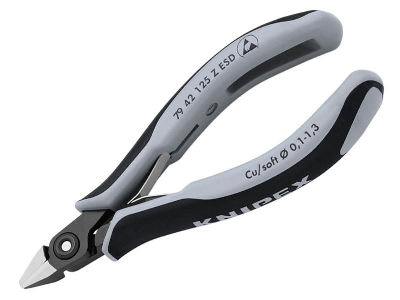 Knipex ESD Precision Electronics Side Cutters 125mm KPX7942125ES
