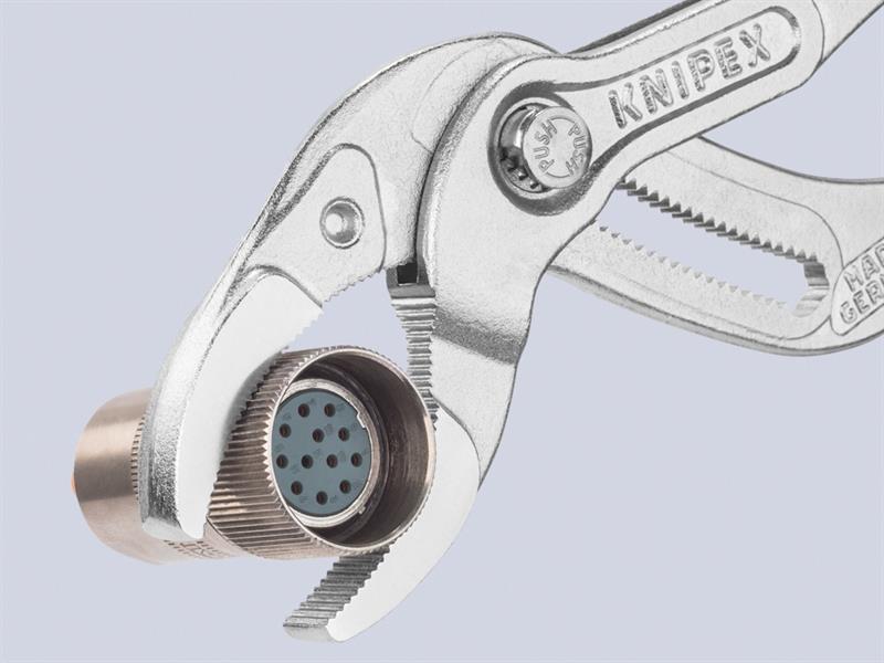 Knipex Plastic Pipe Grip Pliers Chrome 250mm KPX8103250