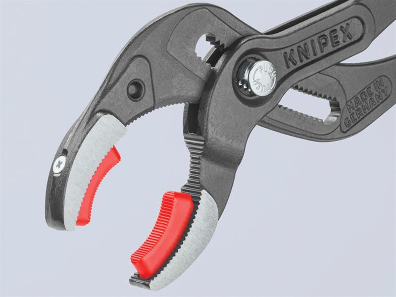 Knipex Plastic Pipe Grip Pliers Plastic Jaws Black 250mm KPX8111250