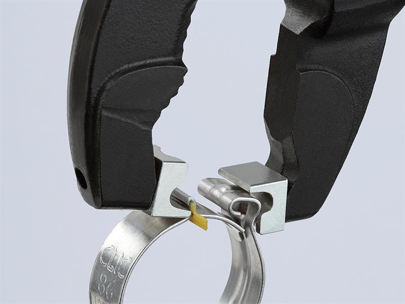Knipex Spring Hose Clamp Pliers For Click Clamps 250mm Slim Head KPX8551250C
