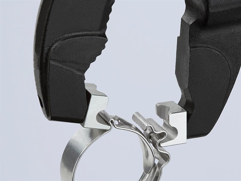 Knipex Spring Hose Clamp Pliers For Click Clamps 250mm Slim Head KPX8551250C