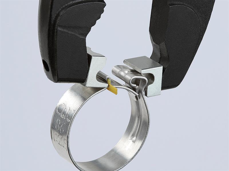 Knipex Spring Hose Clamp Pliers For Click Clamps 250mm Slim Head KPX8551250C