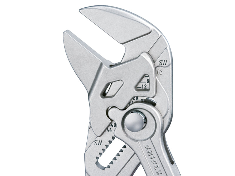 Knipex Pliers Wrench PVC Grip 250mm Smooth Parallel Jaws KPX8603250