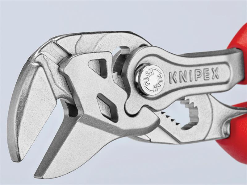 Knipex Pliers Wrench Multi Component Grip 150mm Smooth Jaws KPX8605150