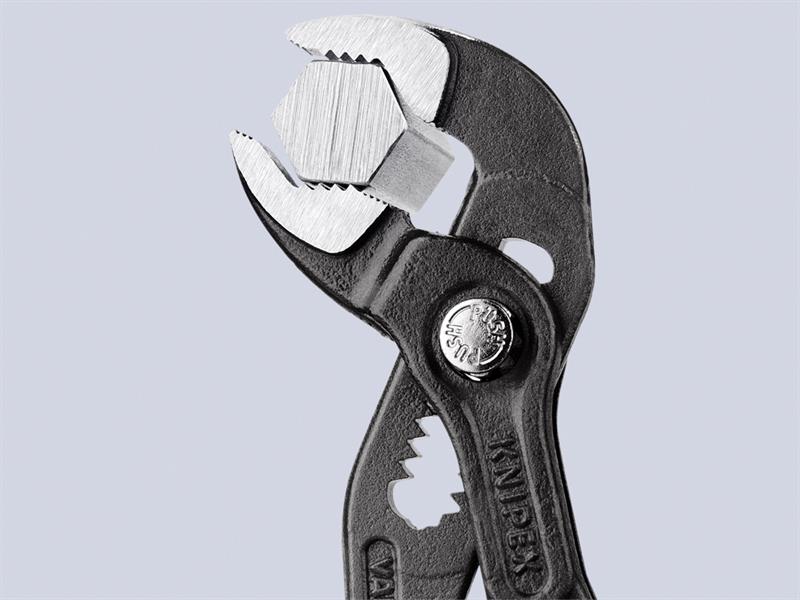 Knipex Cobra Water Pump Pliers PVC Grip 150mm Press Button Action KPX8701150