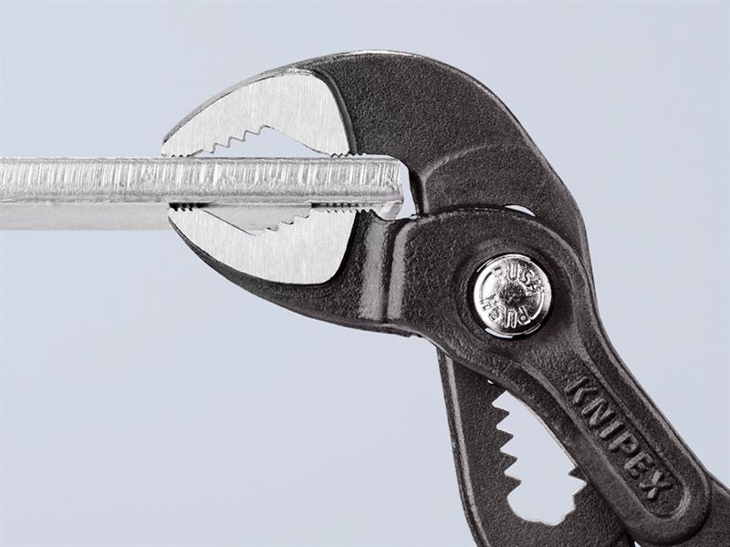 Knipex Cobra Water Pump Pliers PVC Grip 150mm Press Button Action KPX8701150
