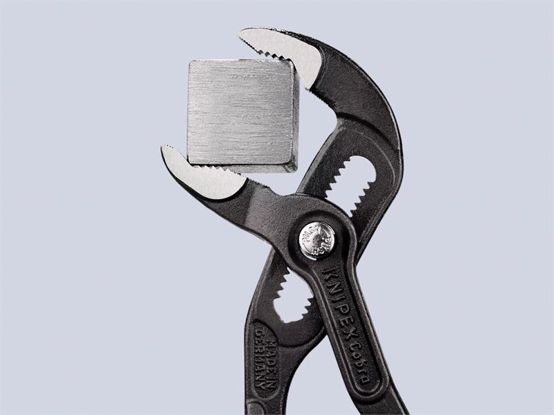 Knipex Cobra Water Pump Pliers PVC Grip 180mm Press Button Action KPX8701180